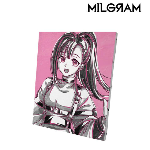 『MILGRAM -ミルグラム-』ユノ Ani-Art BLACK LABEL キャンバスボード【202510再販】